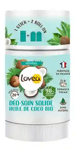 Desodorante Solido Aceite De Coco 50 Grs Lovea