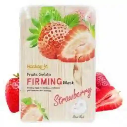 Haokali Professional - Mascarilla Hidro Facial Fruit Gelato Frutilla