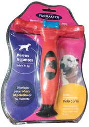 Furmaster - Cepillo Despelechador Perros Gigantes (sobre 41 Kg) Pelo Corto