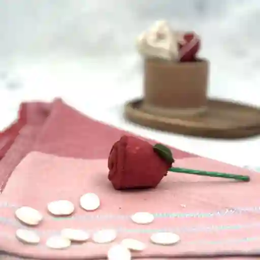 Cake Pop Red Velvet, Sin Azúcar, 1 Un