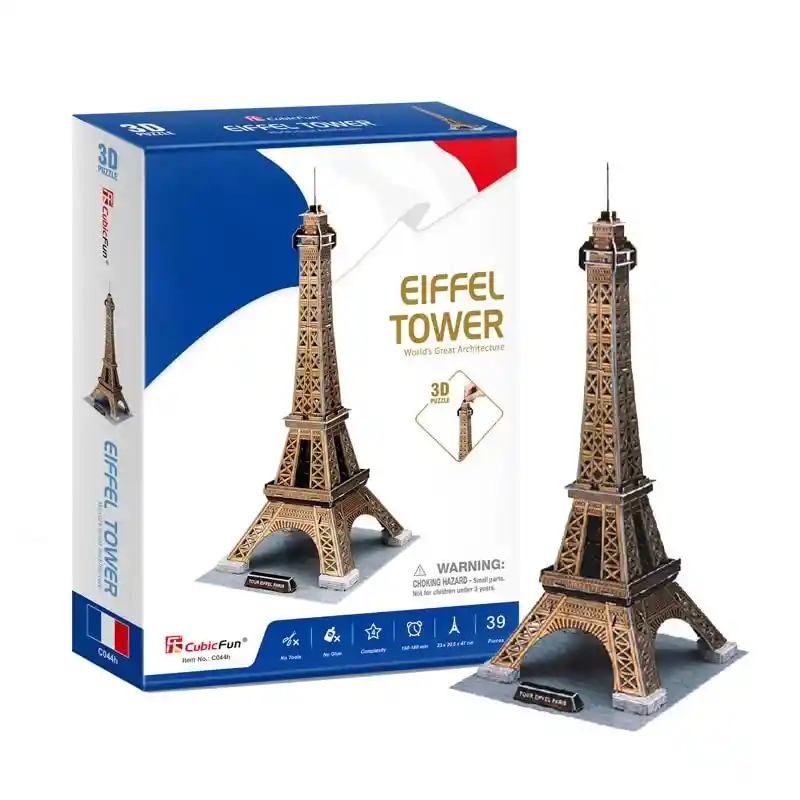 Torre Eiffel Rompecabezas 3d