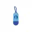Dispensador De Bolsas Para Desechos De Mascotas + 1 Rollo De 15 Bolsitas