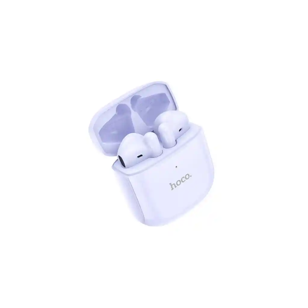 Audífonos Inalámbricos Bluetooth V 5.3 Touch Tws Ew19 Plus Purpura
