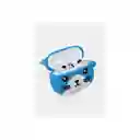 Audífono Bluetooth Inalámbrico Tws Funda De Gato Hoco Ew46 Azul