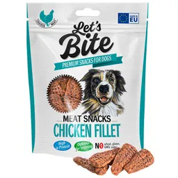 Snack Perros Lets Bite Meat Chicken Fillet 300gr