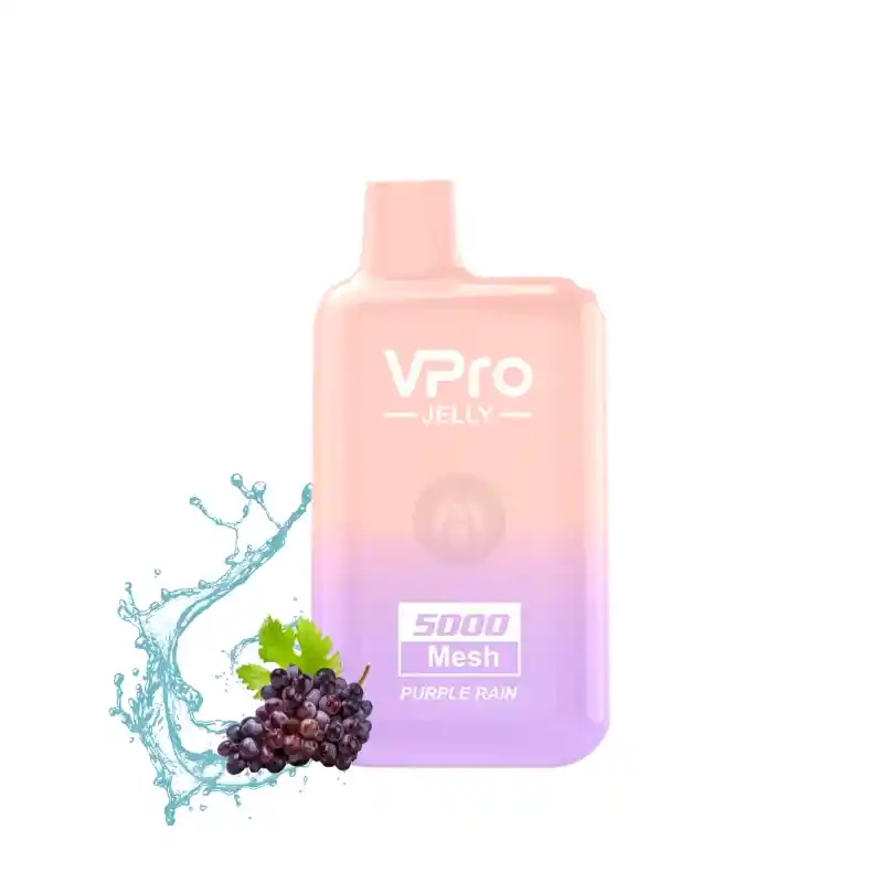 Vaper Desechable Vpro Purple Rain 5.000 Puffs