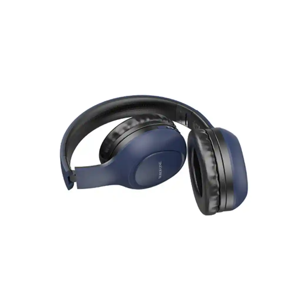 Audífono Inalámbrico Bluetooth Over Ear Borofone Bo19 Bass Azul 20horas