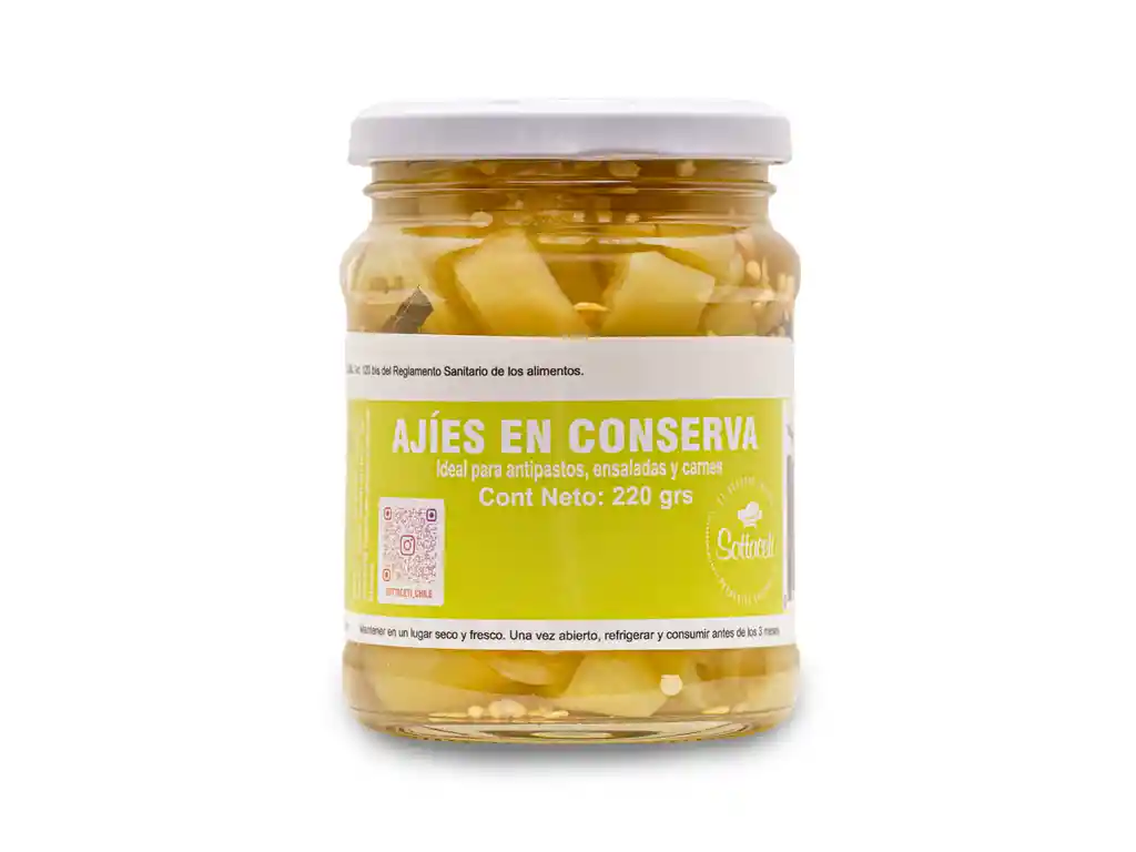 Ajies En Conserva Vinagre