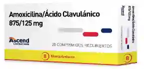 Amoxicilina + Acid/clav Com 875/125 Mg X 20