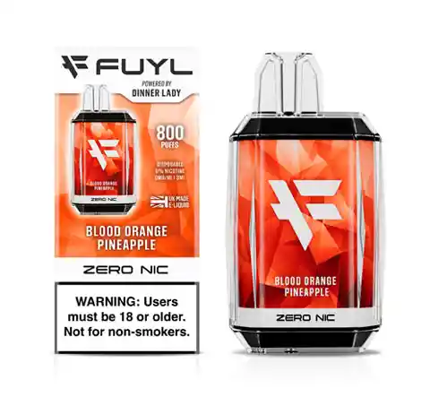 Vaper Blood Orange Pineapple 800 Puffs 0% - Fuyl