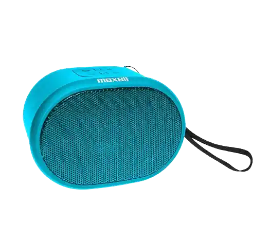 Parlante Maxell Bass13 Bluetooth Fm Radio Ipx-2 5 Horas Azul