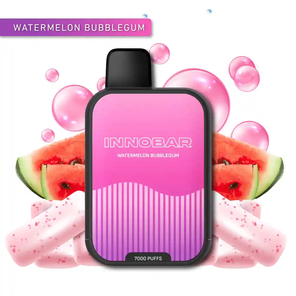 Vaper 7000 Puffs Watermelon Bubblegum 5% - Innobar