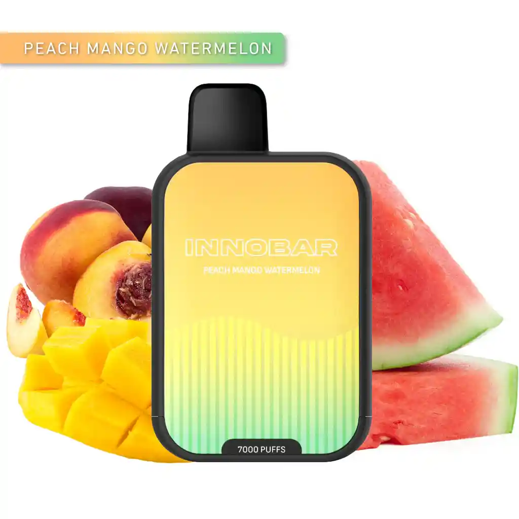 Vaper 7000 Puffs Peach Mango Watermelon 5% - Innobar