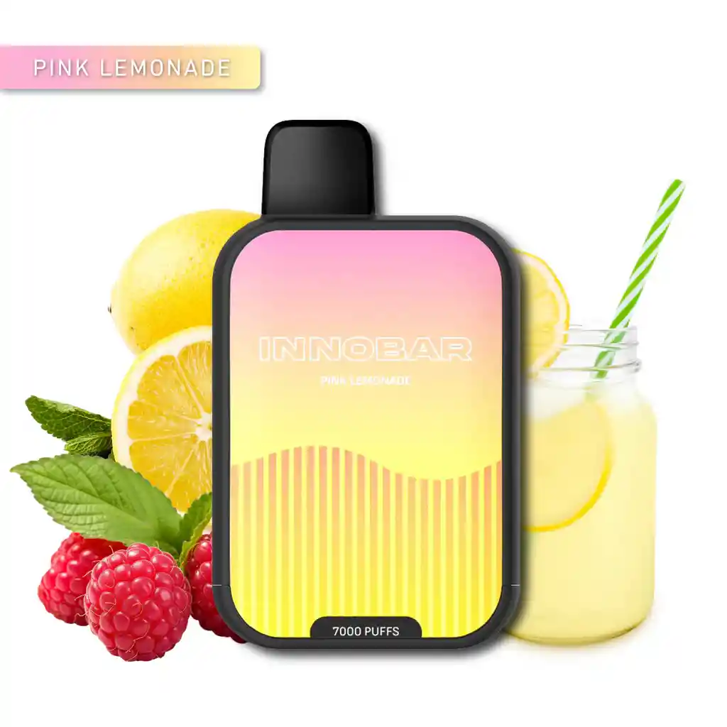 Vaper 7000 Puffs Pink Lemonade 5% - Innobar