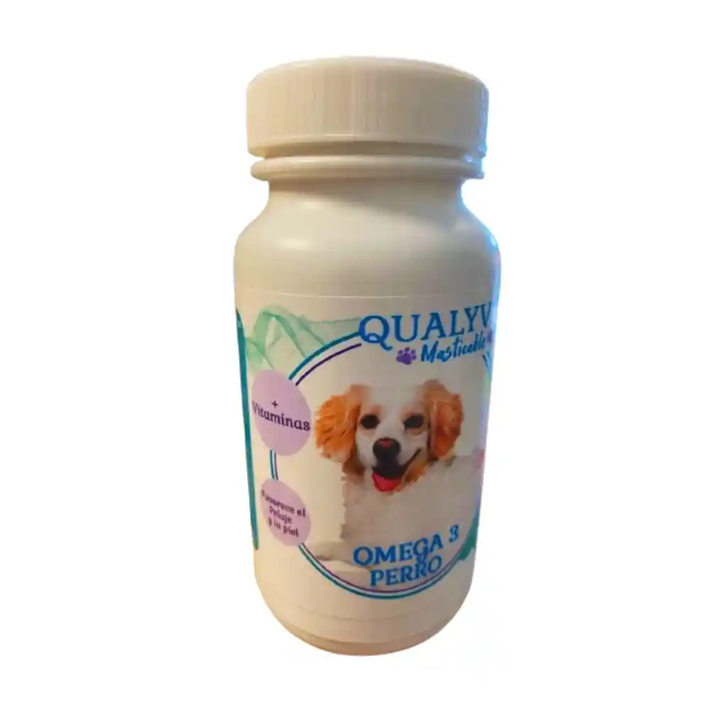 Qualyvit, Masticable Omega 3 Epa, Para Perros (120 Gr)