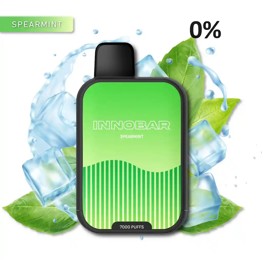 Vaper 0% 7000 Puffs Spearmint - Innobar