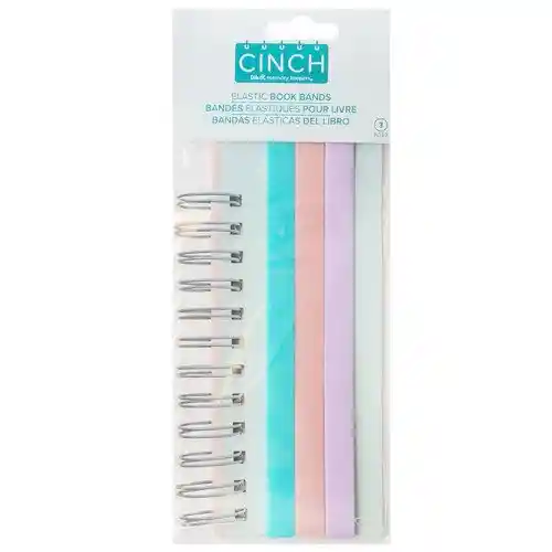 Bandas Elásticas Cinch Para Libros (3 Piezas)