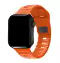 Correa Sport Para Apple Watch Compatible Con 38/40/41 Mm - Naranja