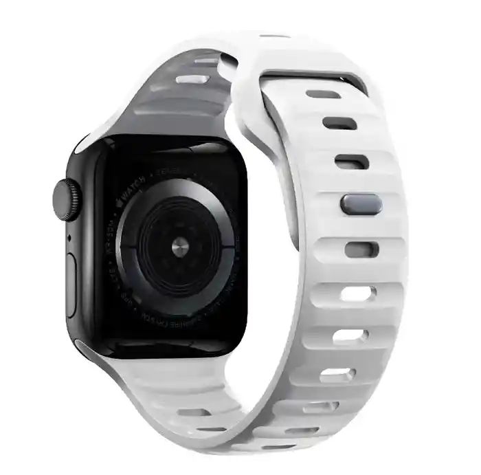 Correa Sport Para Apple Watch Compatible Con 38/40/41 Mm - Blanca