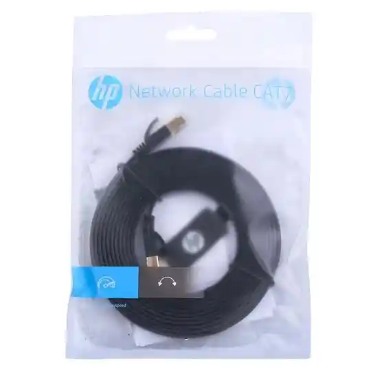 Cable De Red Utp Blindado Hp Cat7 3mt 10 Gbps