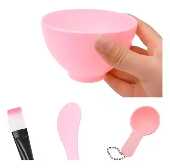 Set Bowl Para Mascarillas Faciales ( Disponible Color Turquesa)