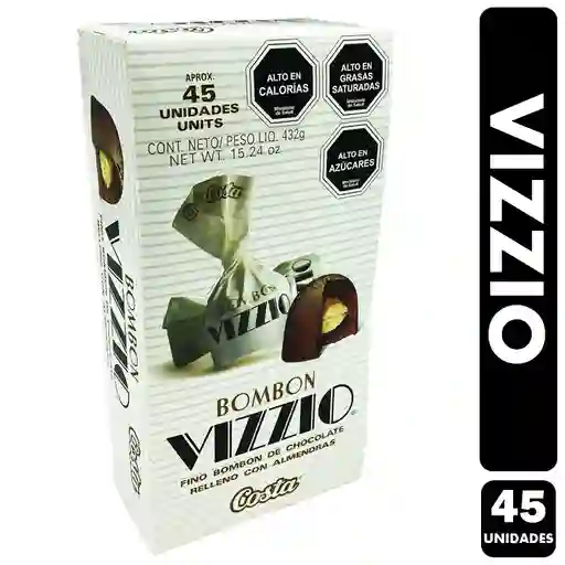 Vizzio En Bombones - Chocolates (caja Con 45 Unidades)