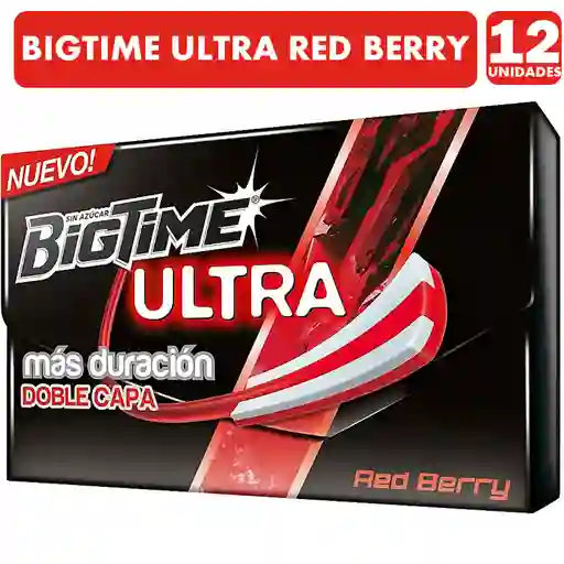 Bigtime Rojo - Ultra Red Berry - Caja Pro (caja Con 12 Uni)