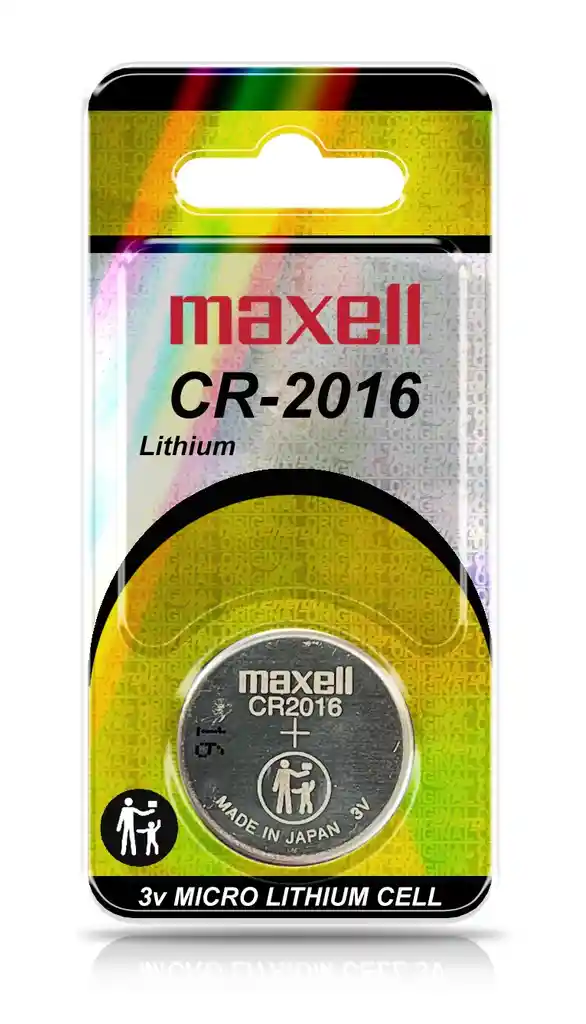 Pila Cr2016 3v Maxell Tipo Boton Original Japonés