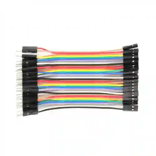 Kit 40 Cables Jumper – Macho Hembra – 10 Cm – Arduino