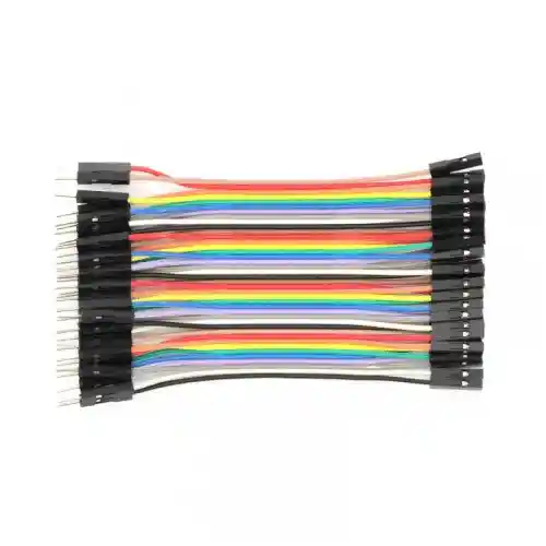 Kit 40 Cables Jumper – Macho Hembra – 10 Cm – Arduino