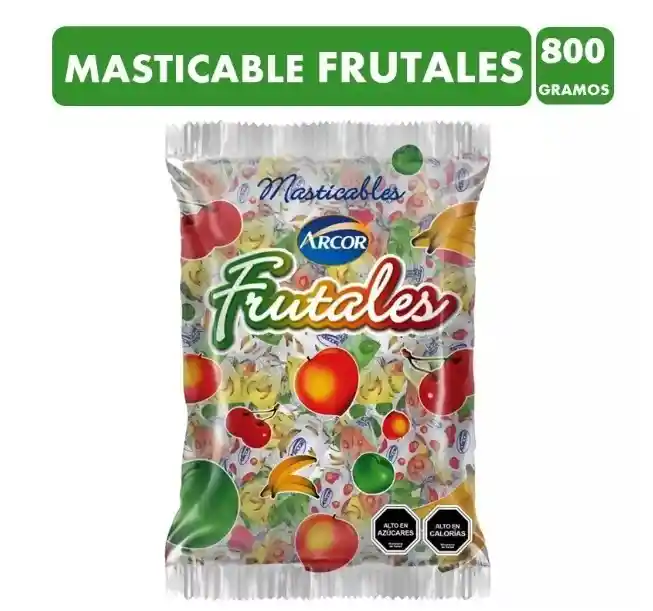 Masticable Frutales Bolsa 800gr