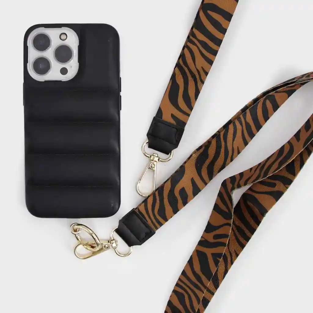 Strap Para Celular Diseño Cebra