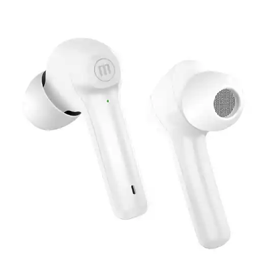 Audífonos Maxell Tws Bluetooth Dynamic Blanco