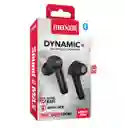 Audífonos Maxell Tws Bluetooth Dynamic Negro