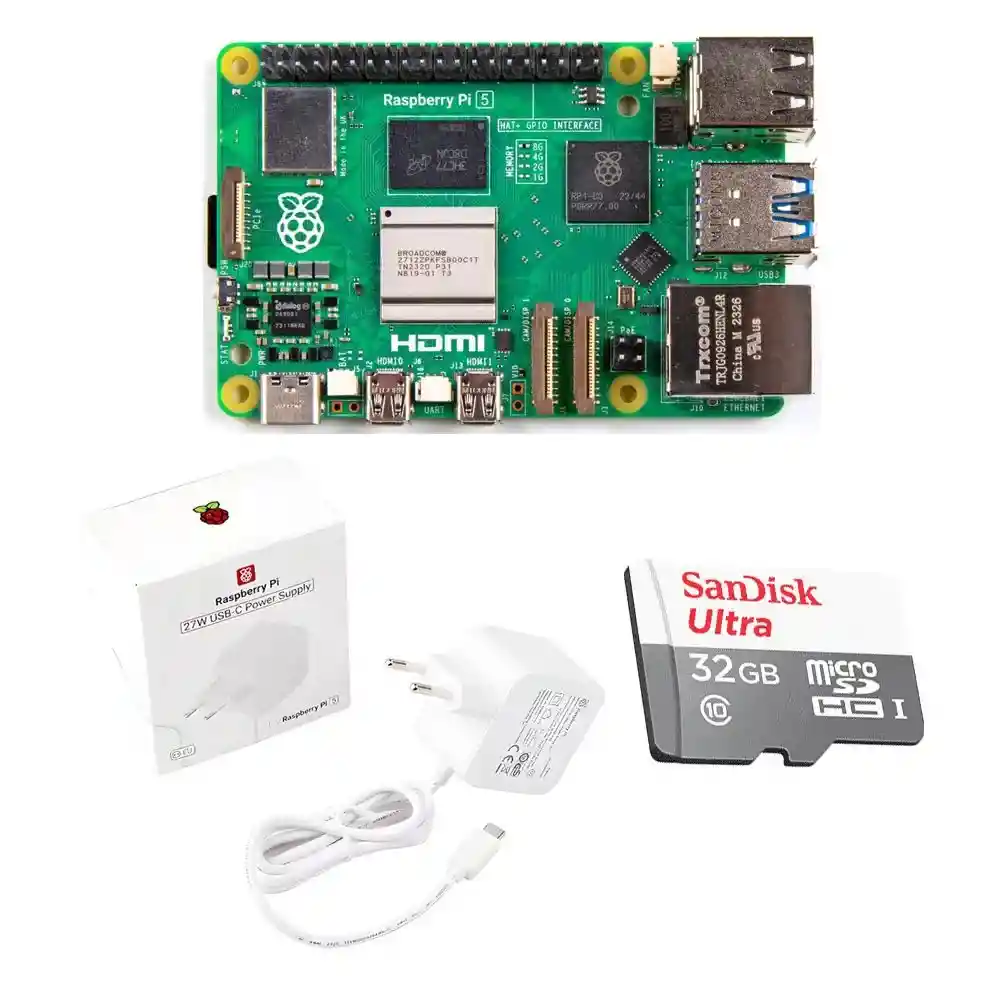 Kit De Inicio Raspberry Pi 5 De 8gb Ram