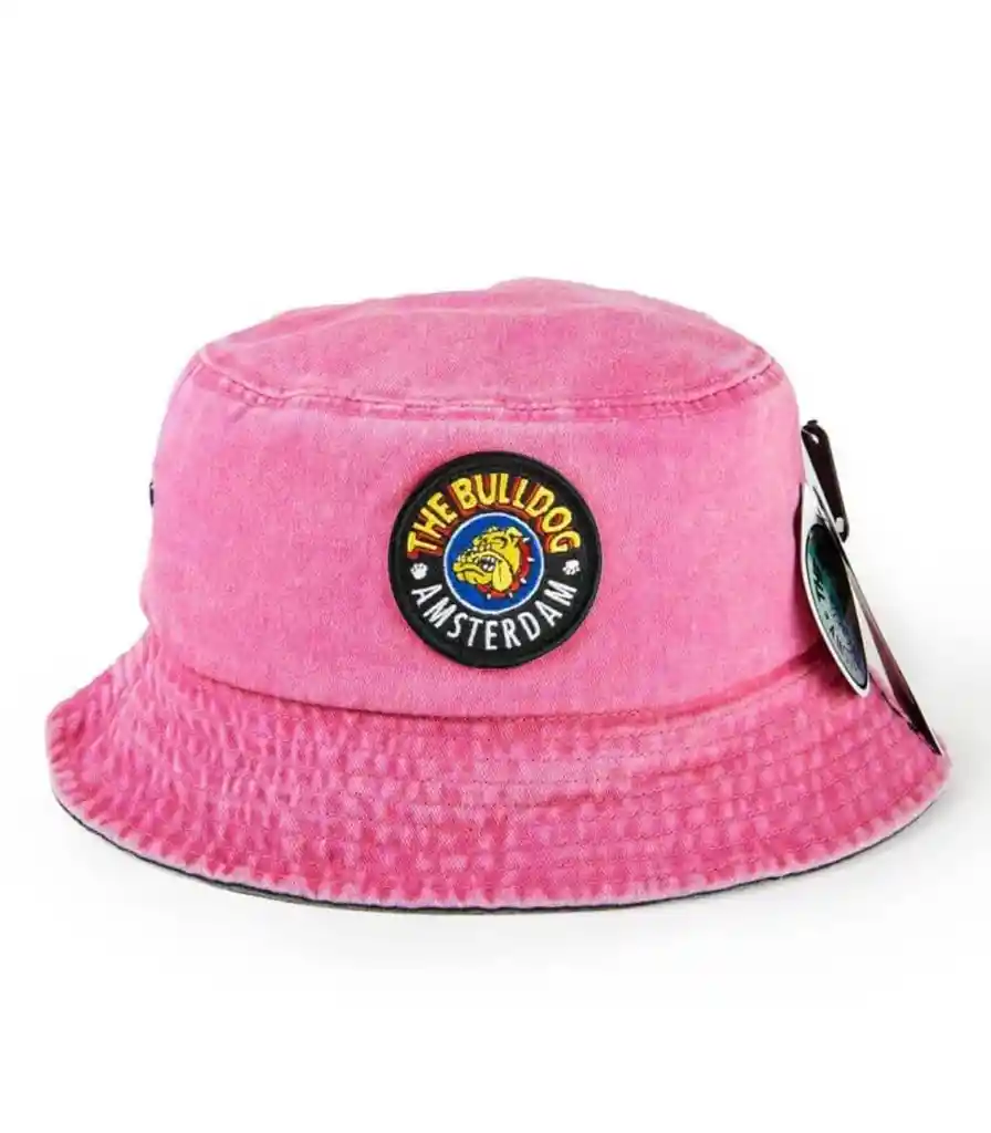 Gorro Bucket The Bulldog Amsterdam Rosa