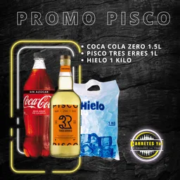 Promo Pisco 3r 1l