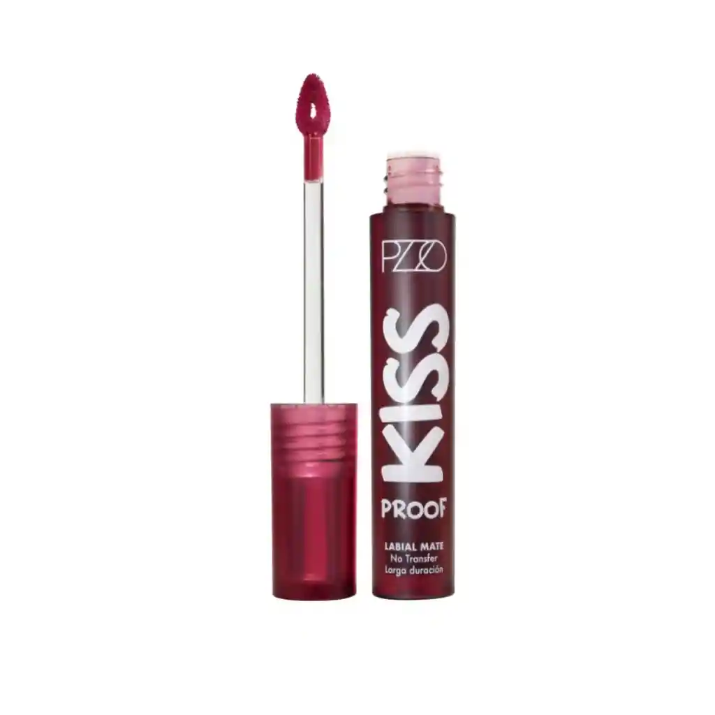 Labial Liquido Kiss Proof Carmenere Intransferible