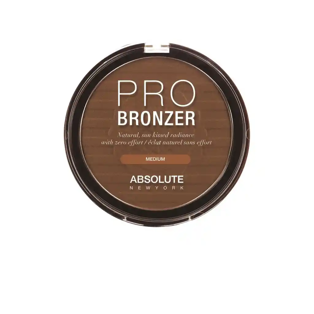 Absolute New York Polvo Bronceante Compacto Pro Medium