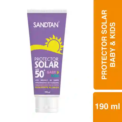 Sandtan Protector Solar Baby & Kids Fps 50+ 190 Gr