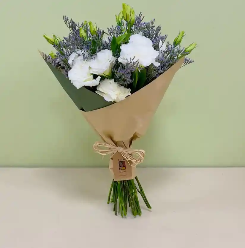 Ramo Lisianthus Y Limónium