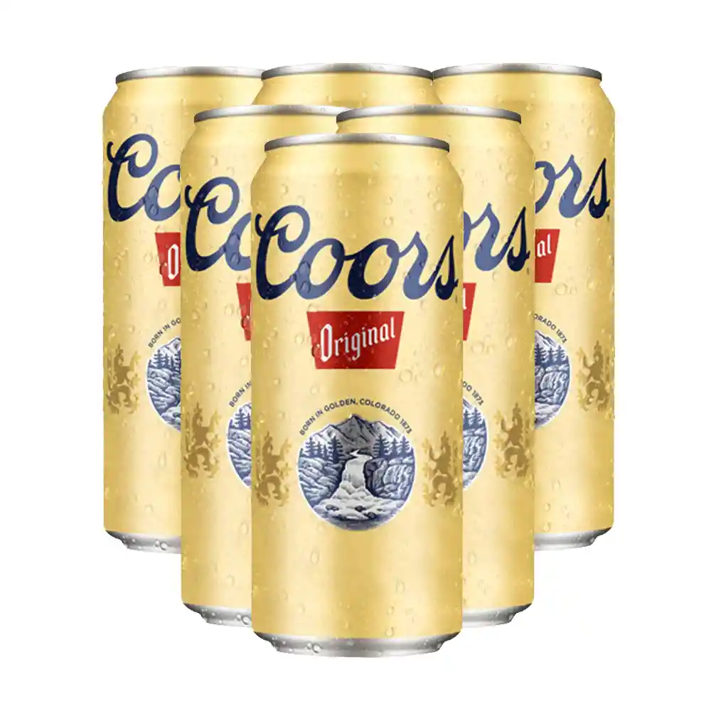 Sixpack Coors Original Lata 470cc