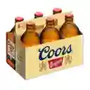 Six Pack Coors Botella 355 Cc