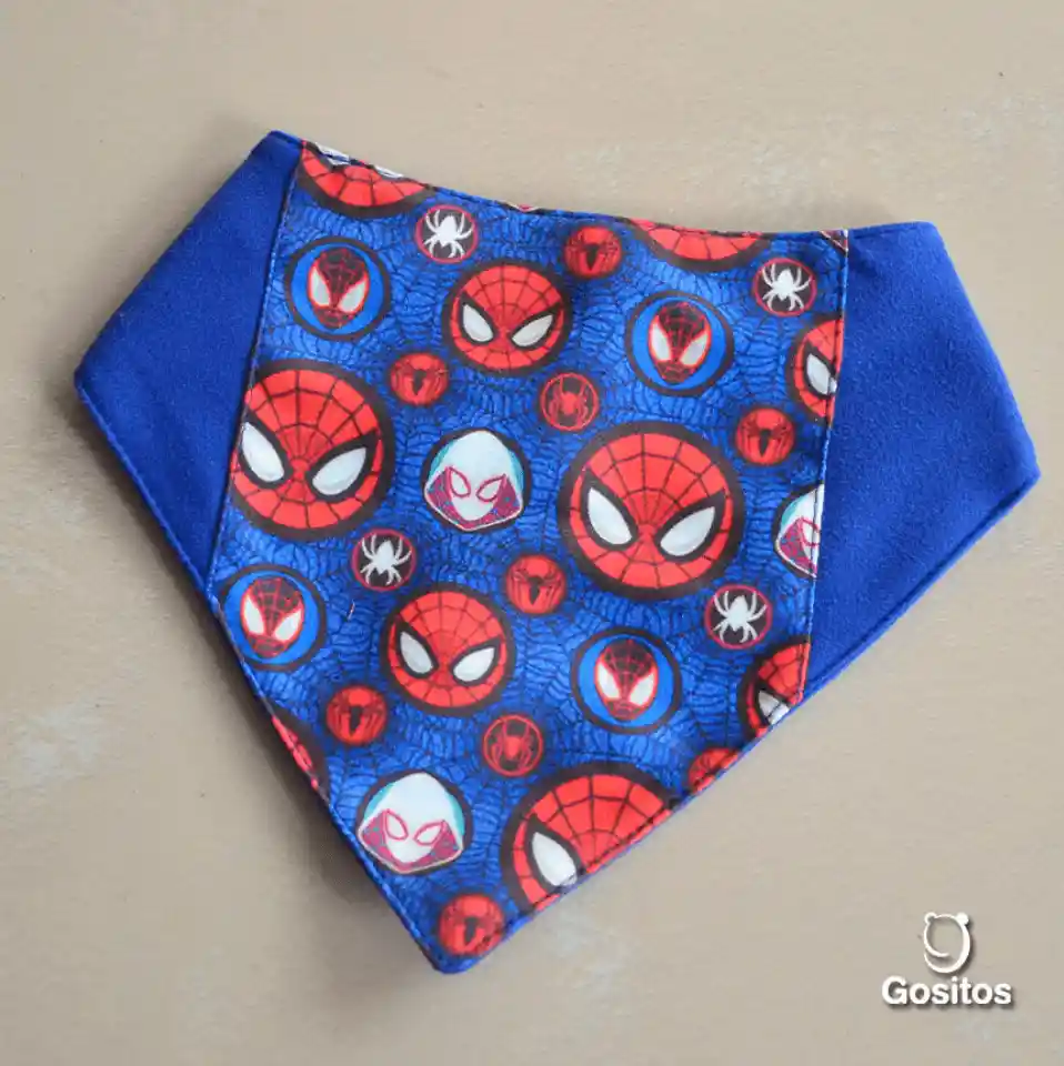 Babero Spiderman Impermeable 0-6 Meses