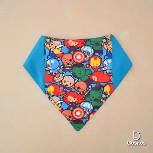 Bandana Avengers Con Impermeable 6-12 Meses