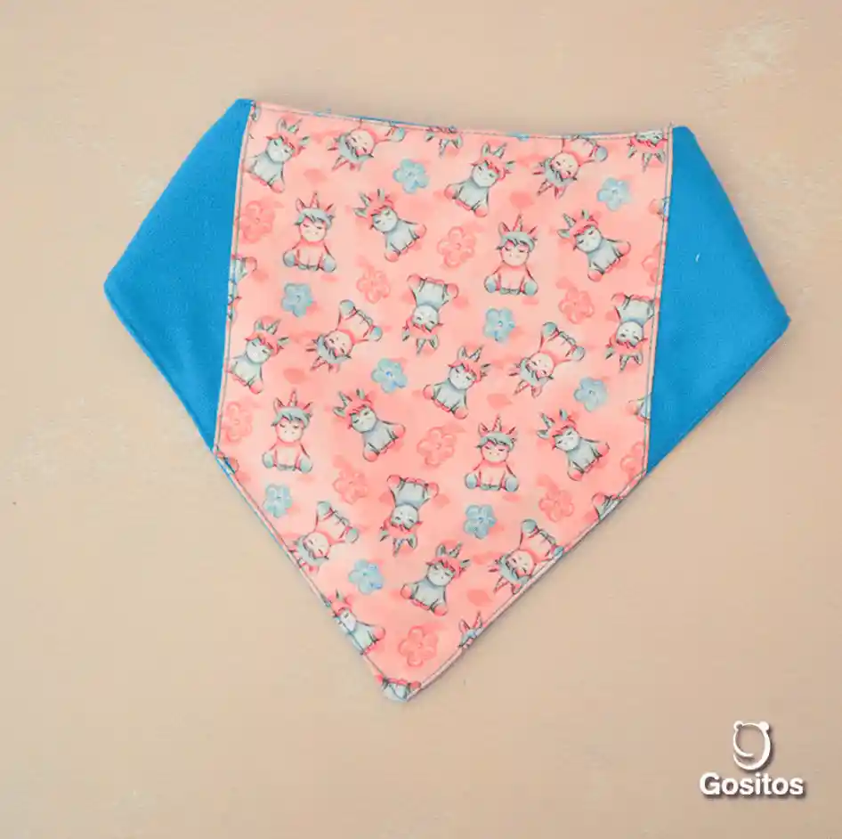 Bandana Unicornio Impermeable 6-12 Meses