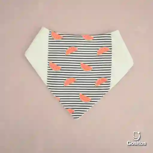 Bandana Sandias Impermeable 6-12 Meses