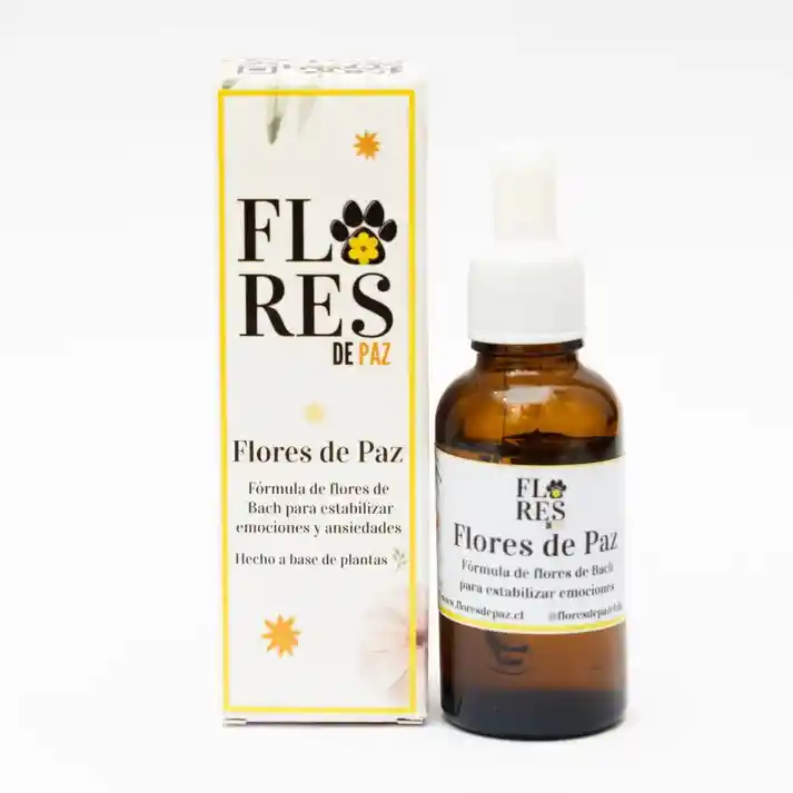 Flores De Paz - Flores De Bach Para Mascotas 30ml