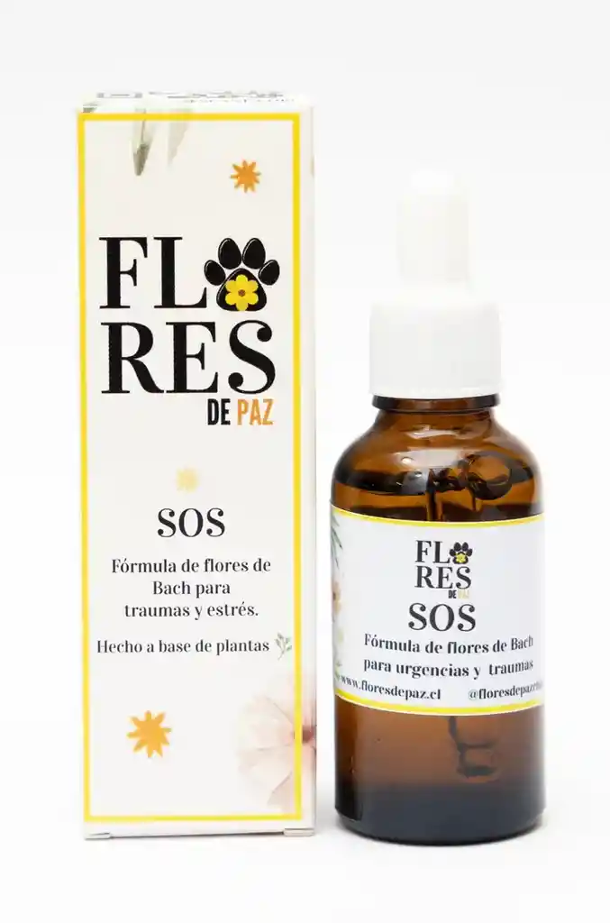 Urgencia S.o.s. - Flores De Bach Para Mascotas 30ml