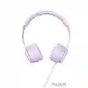 Auriculares Hoco Alambricos “w21 Graceful Charm” Con Micrófono Morado